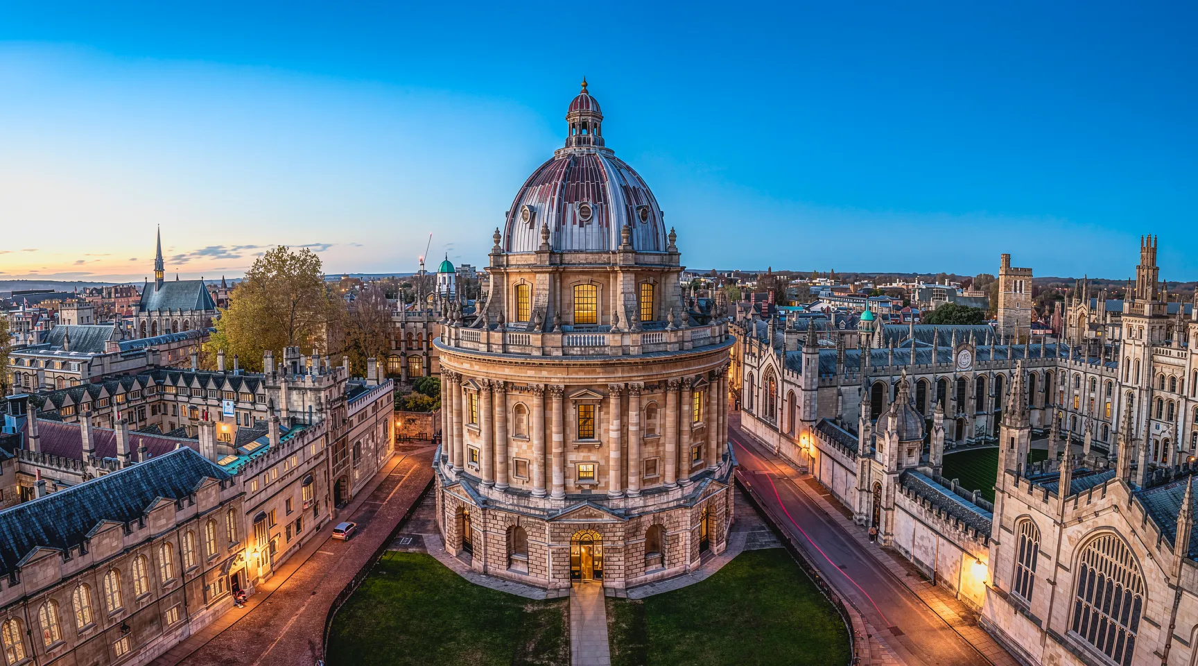 Oxford's hallowed halls of stone are not immune to a jab here and there.